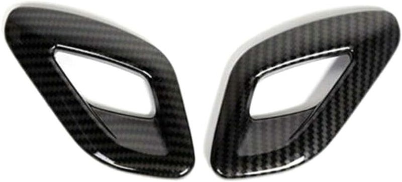 DEMULAX Carbon Fiber Door Handle Cover Trim for Dodge Challenger - Image 2