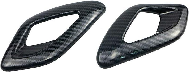 DEMULAX Carbon Fiber Door Handle Cover Trim for Dodge Challenger - Image 5