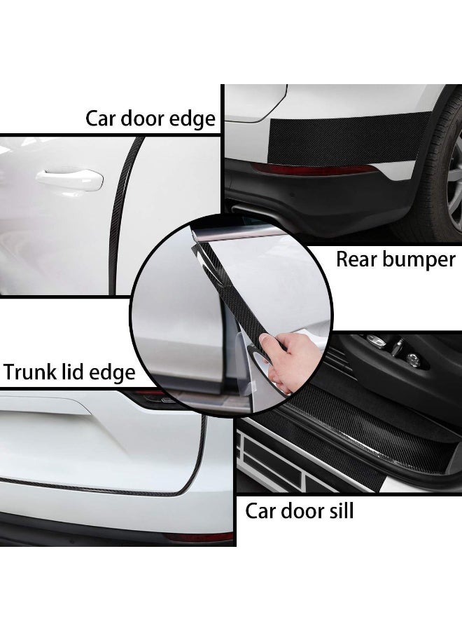 AutoBizarre Carbon Fibre High Gloss Anti Scratch Black Carbon Fiber Paint Protection Film Tape Ppf For Car Protection And Decoration - 2 Inches X 5 Meters - Image 2