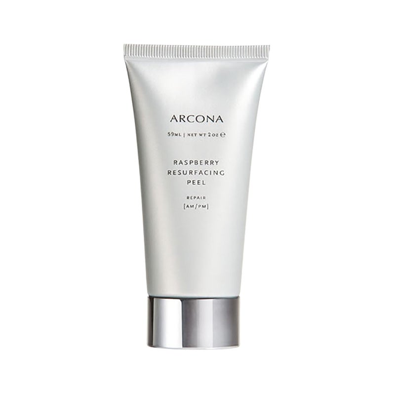 Arcona ARCONA Raspberry Resurfacing Peel  Mango Lactic Acid Cranberry Raspberry Mandelic Acid  Exfoliates Brightens Decongests  Firms Skin  2 oz Made In The USA