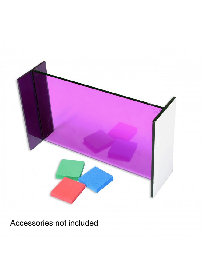 Learning Advantage LEARNING ADVANTAGE - 7706 Learning Advantage Reflective GeoMirror - Create Expert Drawings With This Easy Tracing Gadget - Mira-Style Geometry Tool - Trace Images and Shapes - Observe Reflections, Symmetry and Congruence  - Image 2