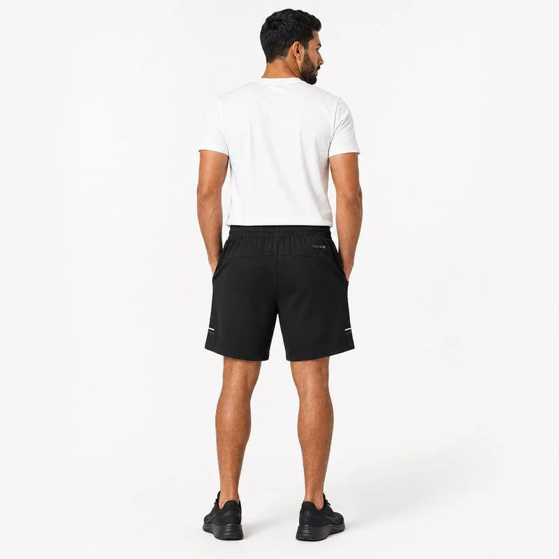 Anta black Iconic Men's Knit Shorts for Men | Best Price UAE