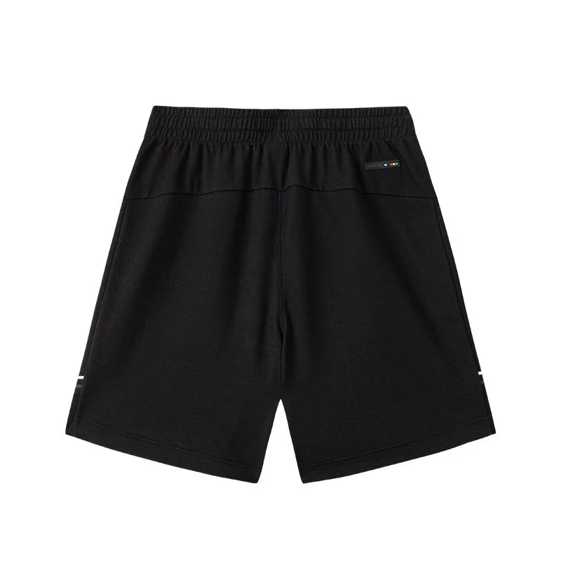 Anta black Iconic Men's Knit Shorts for Men | Best Price UAE