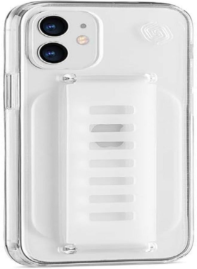 جريب 2 يو حافظة حماية بتصميم رفيع وخفيف الوزن لهاتف ايفون 12 ميني بتصميم رفيع وخفيف الوزن لهاتف ايفون 12 ميني، شفاف، - Image 2