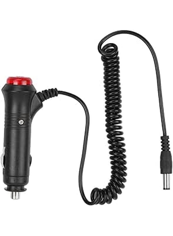 Car Cigarette Lighter Charger Adapter with ON Off Switch ABS Copper Material - Image 1