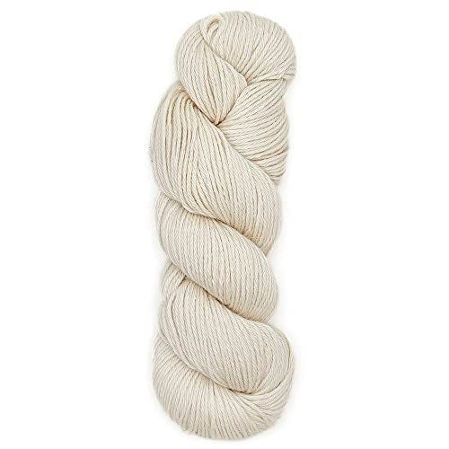 Alpaca Warehouse 100% Baby Alpaca Yarn Wool Bare Yarn Wool Undyed Hank DK Weight - Heavenly Soft and Perfect for Knitting and Crocheting (Ivory, DK) - Image 1