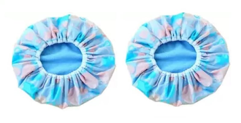 ATABZ high quality waterproof shower caps pack of 6 - Image 2