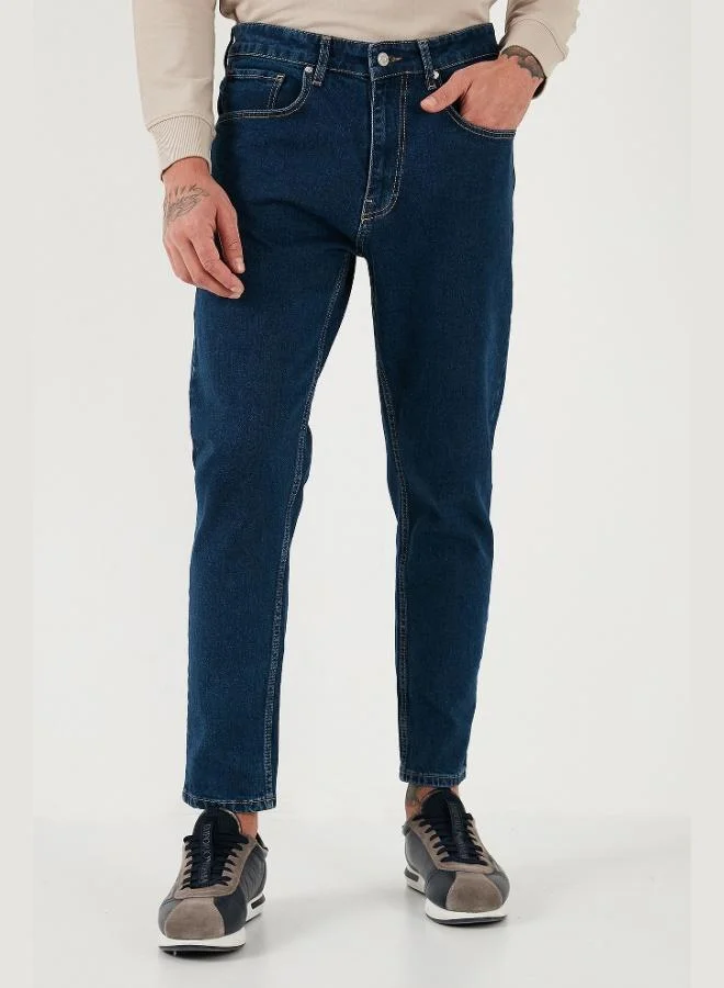 Buratti Stretch Cotton Slim Fit Normal Waist Straight Leg Jeans Men's JEANS 5900S34MILANO