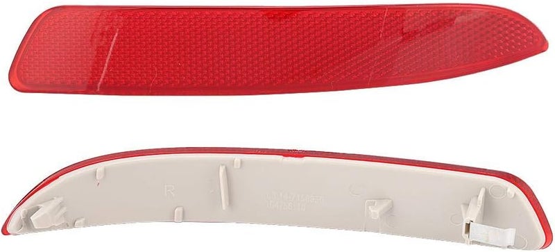 woobles Car Red Rear Bumper Reflector 63217158949 63217158950 Fit for E70 X5 2007-2013 (Rear Passenger Side) Rear Passenger Side - Image 4