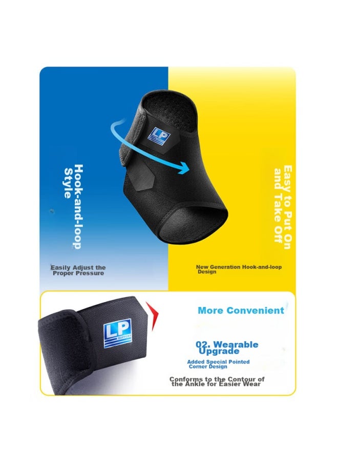 LP Lp768cn Professional Sports Ankle Brace For Spra And Twists, Basketball And Badminton Ankle Joint Protector, Reinforced Version, Size S  - Image 4
