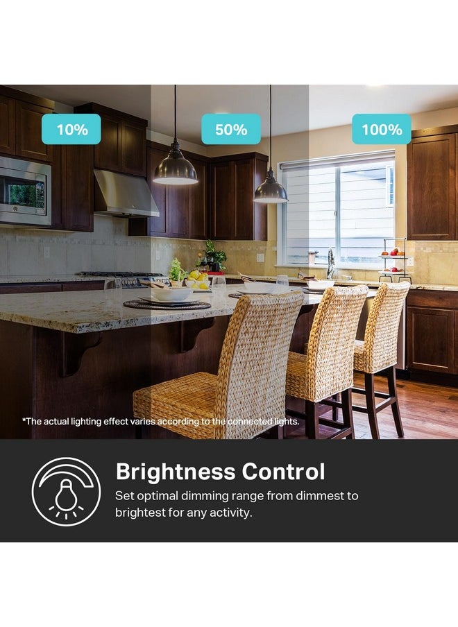 Kasa Smart Dimmer Switch HS220, Single Pole, Needs Neutral Wire, 2.4GHz Wi-Fi Light Switch Compatible with Alexa and Google Home, UL Certified, No Hub Required, Black