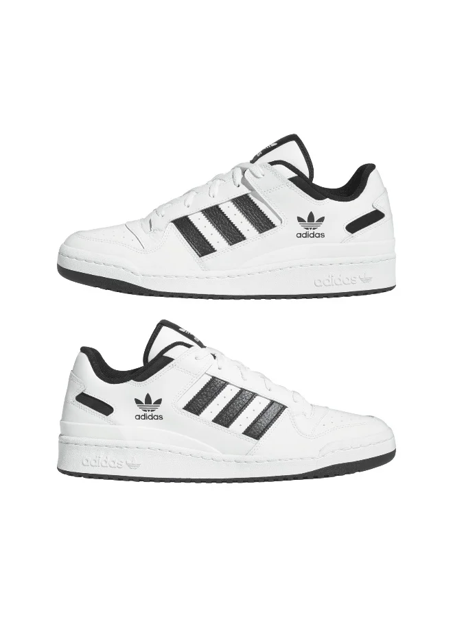 Adidas Adidas Forum Low Cl M White Basketball Shoes For Men