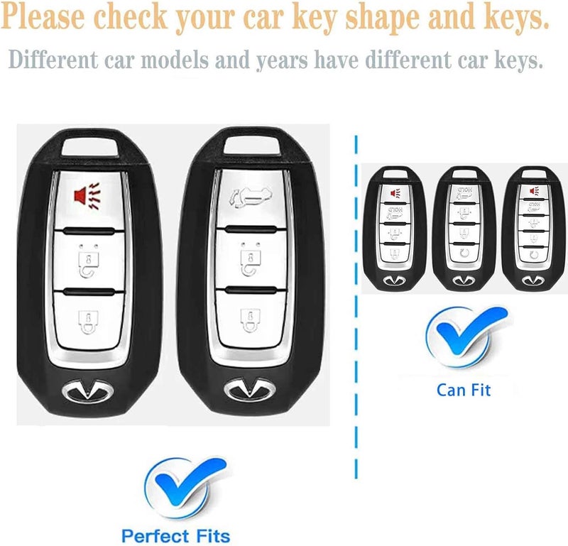 Flensent Key Fob Cover for Infiniti Models - Image 2