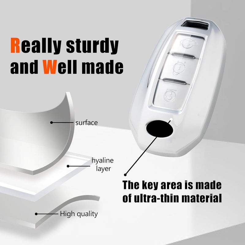 Flensent Key Fob Cover for Infiniti Models - Image 4