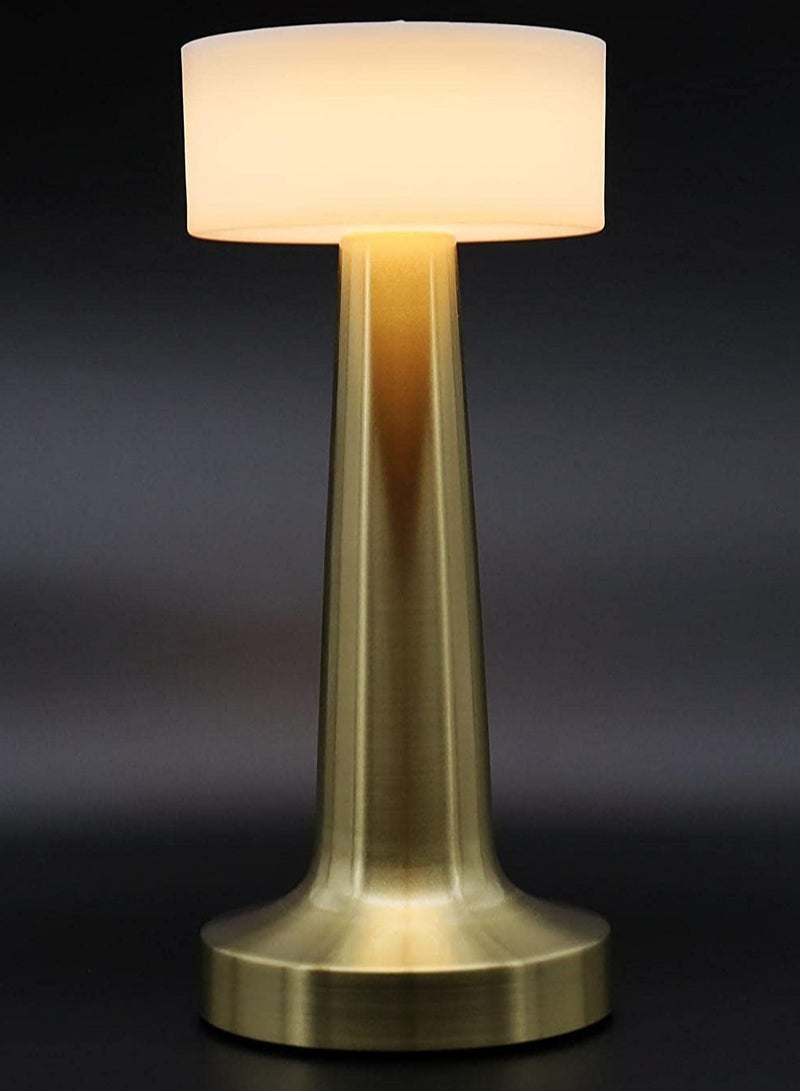 ELTRAZONE Portable Cordless Bar Table Lamps,3W LED Bulb 3000K Warm Color,Rechargeable and Dimmable Reading Light of Touch Sensor,for Bedside Tables,Coffee Tables,Hotels and Restaurants - Image 3