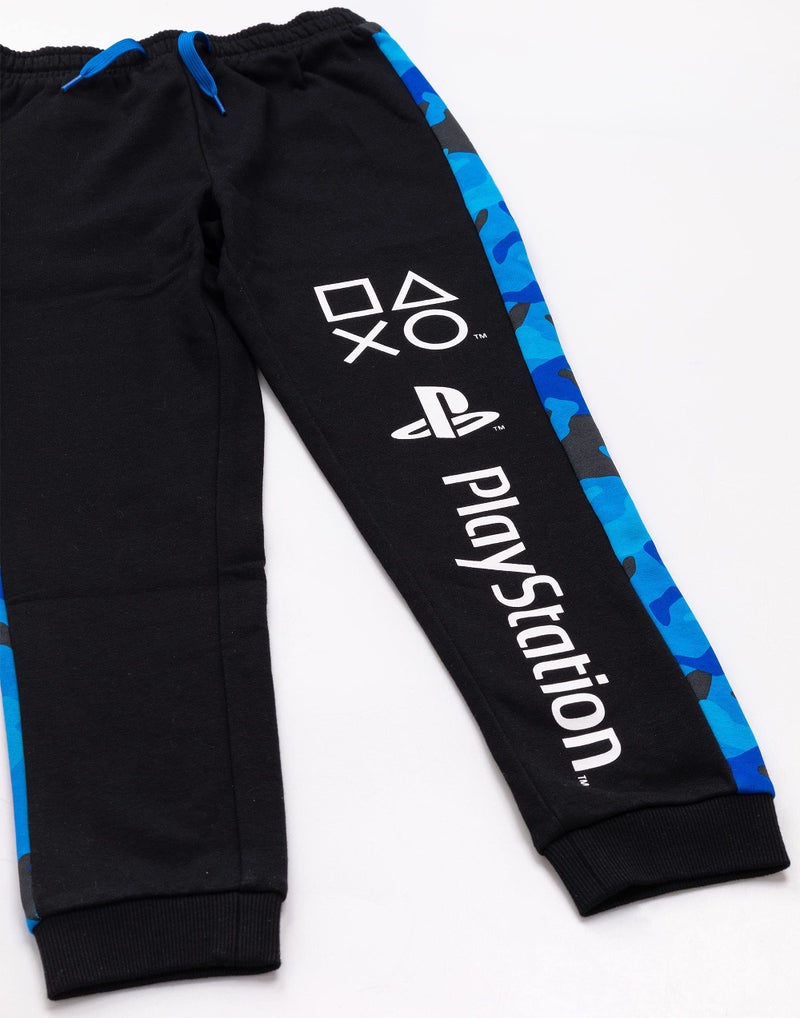 PlayStation Lounge Pants Boys Black Game Console Pajamas Trouser Joggers Pjs 13-14 Years - Image 2