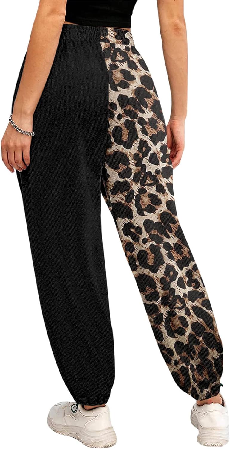 klarako Women Lounge Sports Pant Drawstring Trouser Love Print Sweatpant with Pockets High Waist Yoga Gym Jogger Pant - Image 3