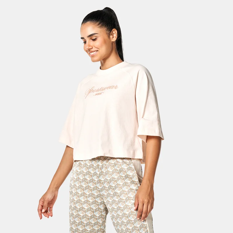 PUMA Women's Classics+ Oversized T-Shirt