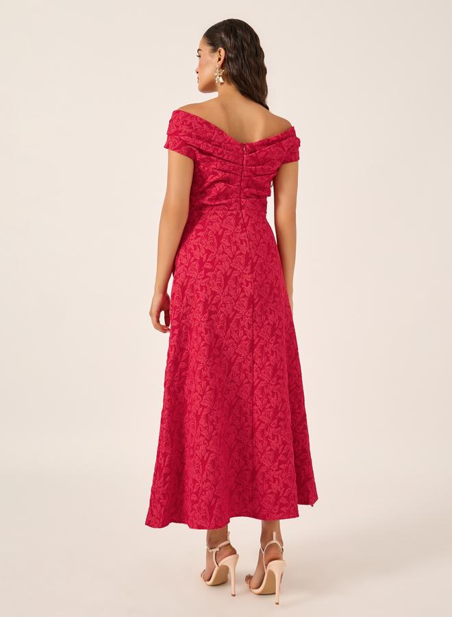 Styli Floral Off-Shoulder Dress  - Image 5