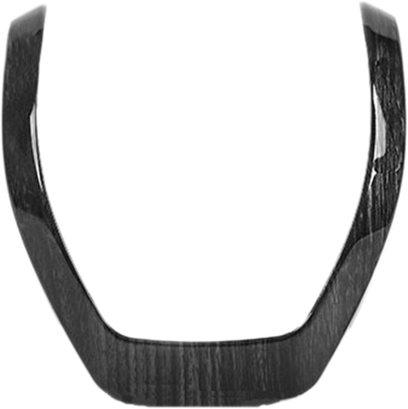 Wivplex Black Wood Grain Steering Wheel Cover Trim for Ford F-150 - Image 1
