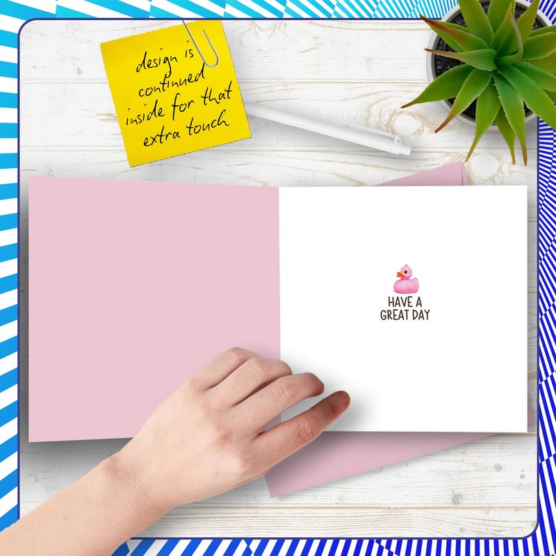 Stuff4 بطاقة عيد ميلاد العمة المضحكة من Stuff4 - قطة حمام مريحة - بطاقة عيد ميلاد سعيد صفيق للعمة من ابن أخ ابنة أخت 5.7 بوصة بطاقات تهنئة لعيد الميلاد الفكاهة - Image 4