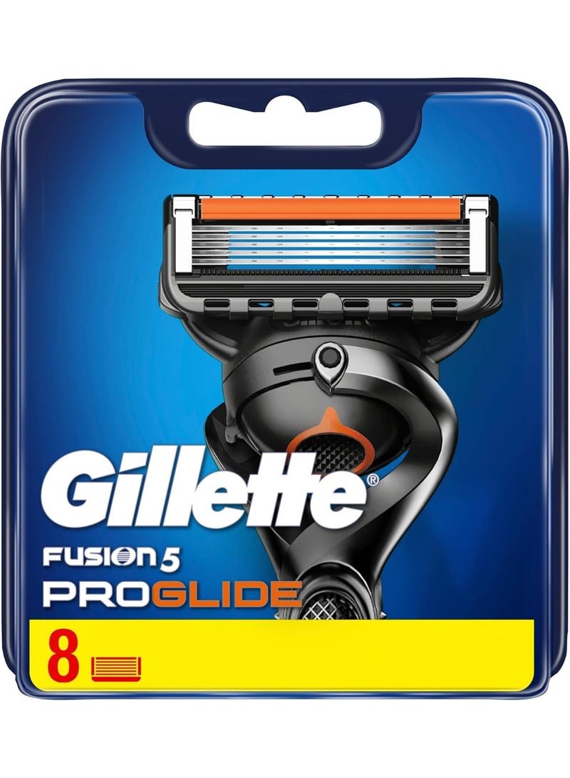 Gillette Fusion ProGlide men's razor blade refills, 8 count - Image 1