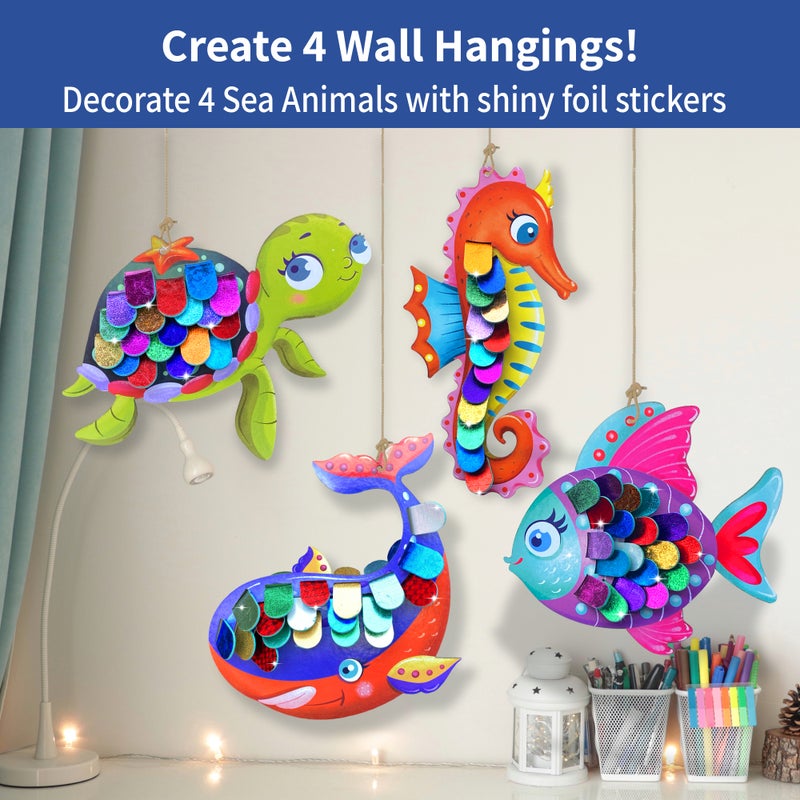 CHALK AND CHUCKLES Chalk & Chuckles - Foil Decorations-Sea Animals - Image 2