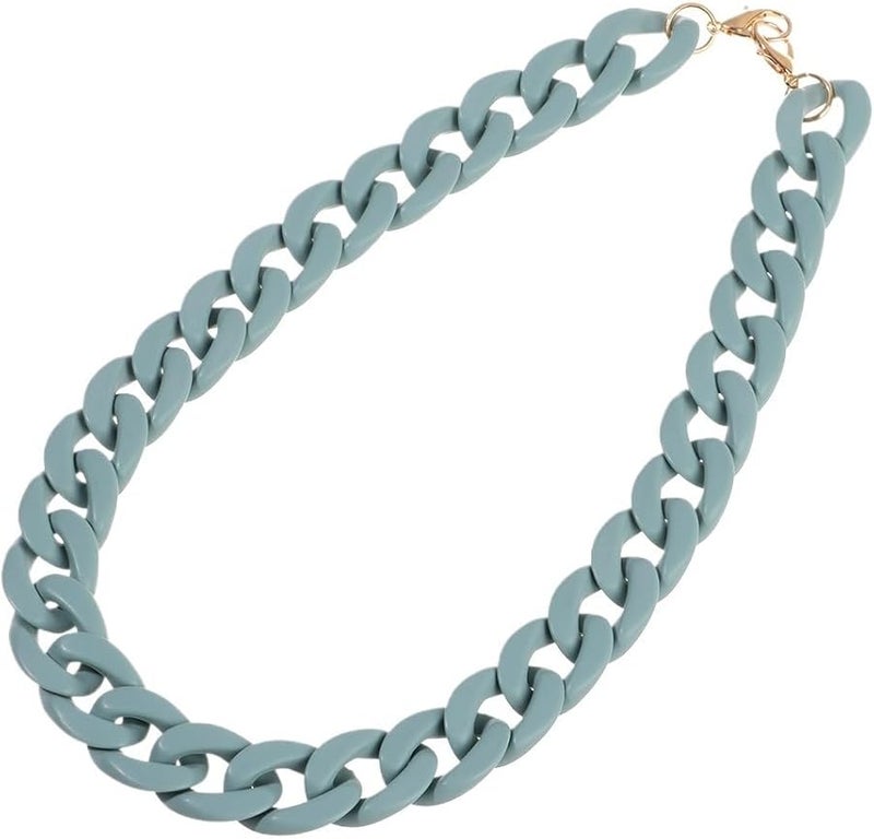 Blue Detachable Shoulder Bag Strap DIY Replacement Chain For Women Girls Purse - Image 1