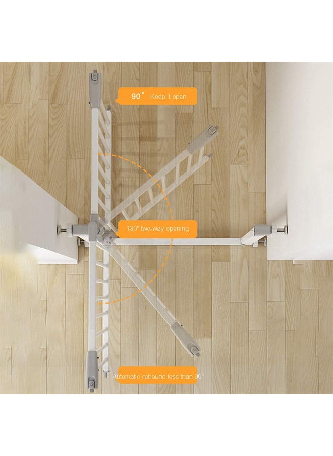 Generic - Auto Close Safety Baby Gate, Extra Wide Child Gate, The Maximum Suitable Width is 146 cm, Including 63cm Extension Rack,for Doorway Hallway And Stair Use,Height 78 cm - Image 1