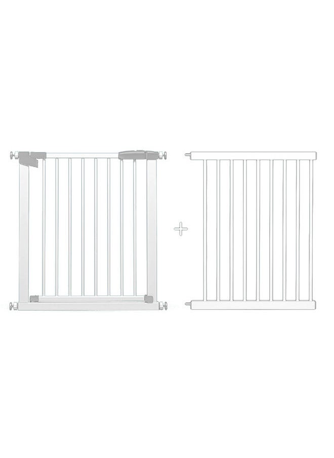 Generic - Auto Close Safety Baby Gate, Extra Wide Child Gate, The Maximum Suitable Width is 146 cm, Including 63cm Extension Rack,for Doorway Hallway And Stair Use,Height 78 cm - Image 1