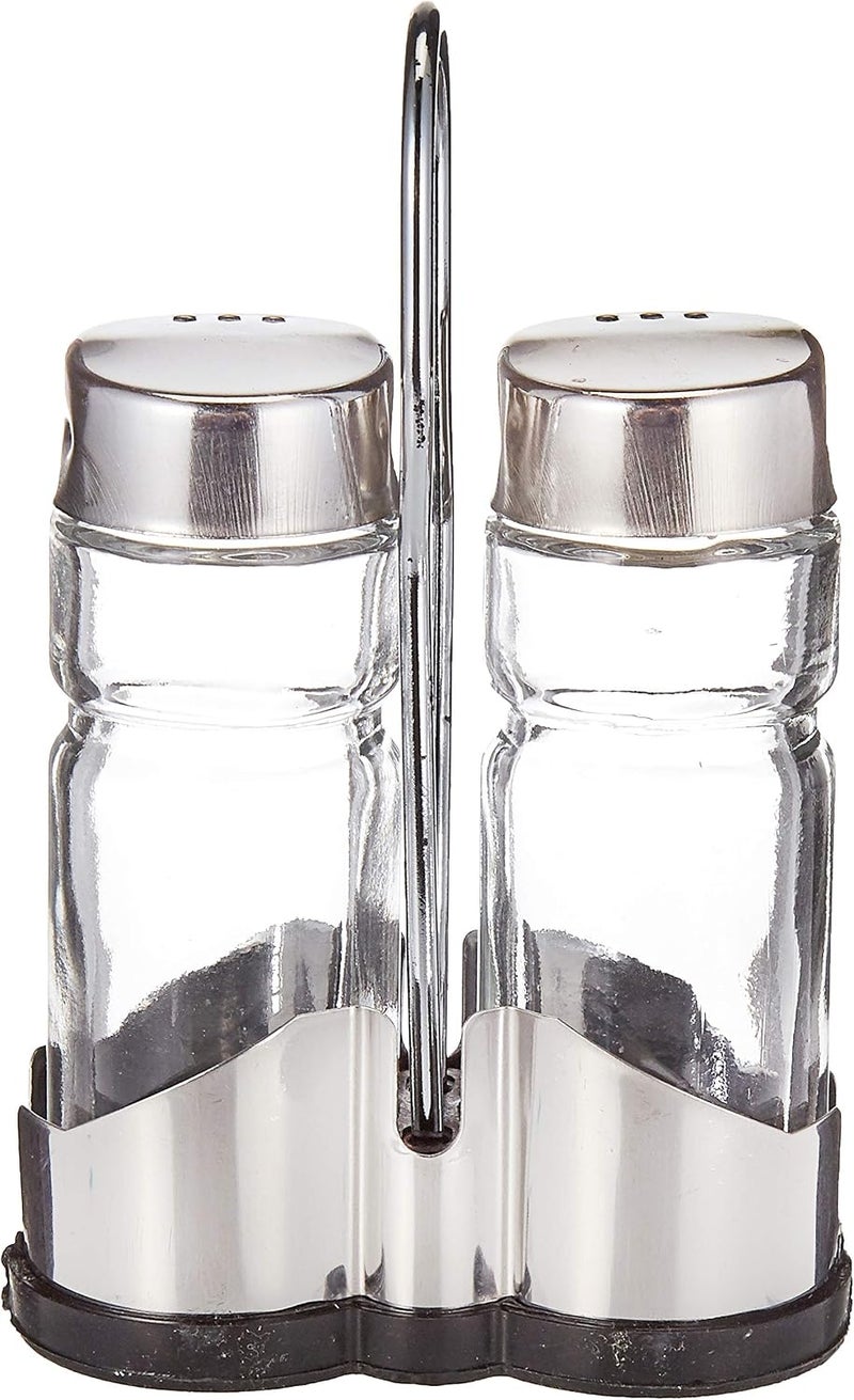 Harmony TABEL TOP 2PC SALT/PEPPER WITH METAL RACK 85188 - Image 1
