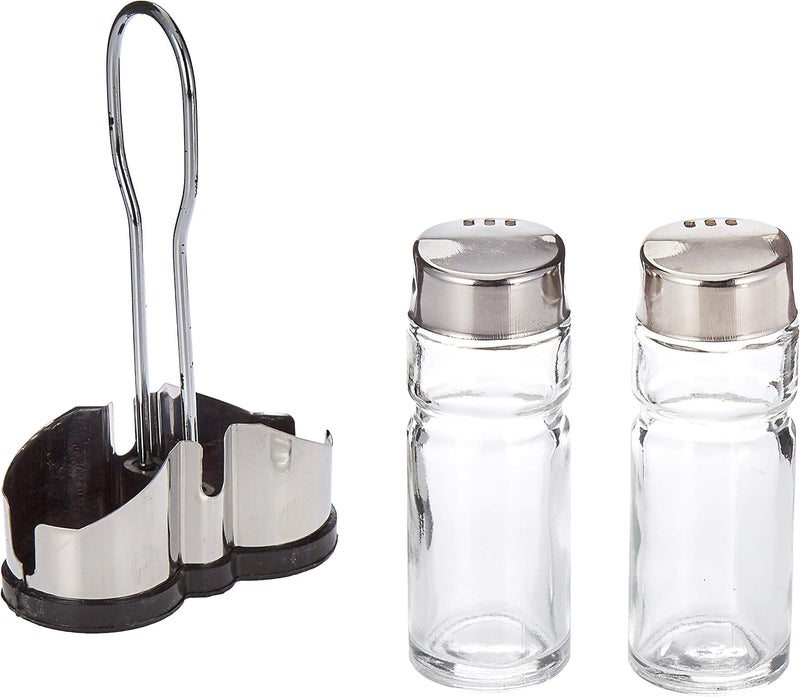 Harmony TABEL TOP 2PC SALT/PEPPER WITH METAL RACK 85188 - Image 2
