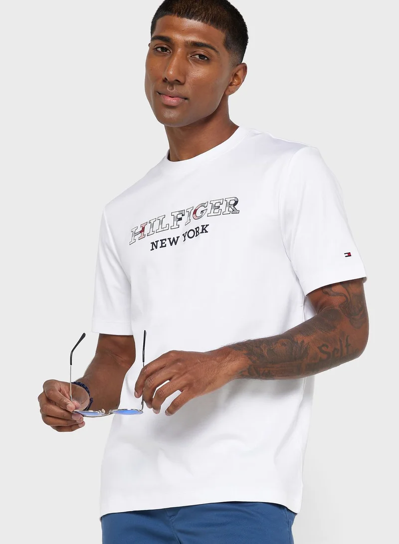 TOMMY HILFIGER New York Crew Neck T-Shirt