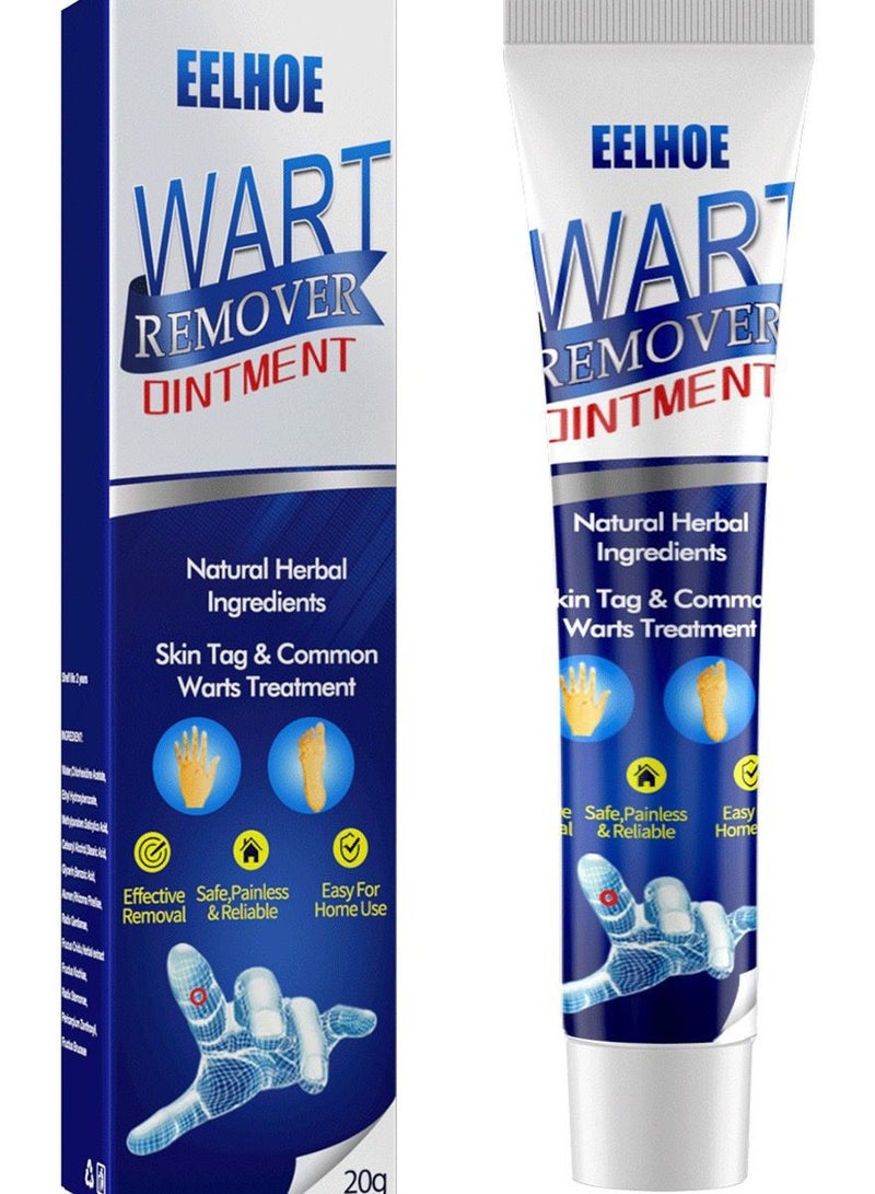 EELHOE 20g Warts Remover Cream Extract Skin Face Tag Extract Corn Treatment Ointment Painless For Men Women Childrens - Image 1