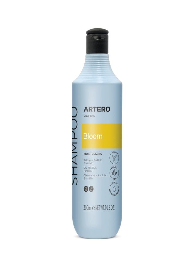 Artero Bloom Argan Shampoo 10.14 fl oz - Deeply Hydrates & Restores Shine for Dry, Damaged Coats - Creamy, Gentle Formula with Argan Oil - Image 1