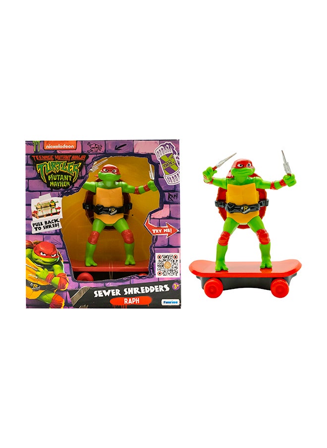 Teenage Mutant Ninja Turtles - Tmnt Movie Sewer Shredders - Raphael - Image 1
