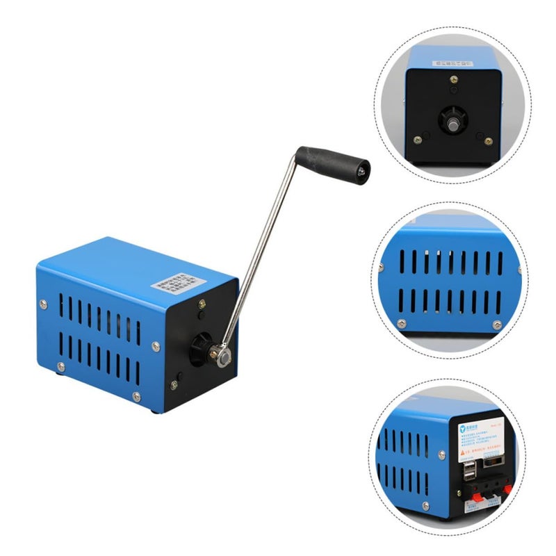 Mikikit Hand Crank Generator USB Power Supply for Camping Emergencies - Image 2