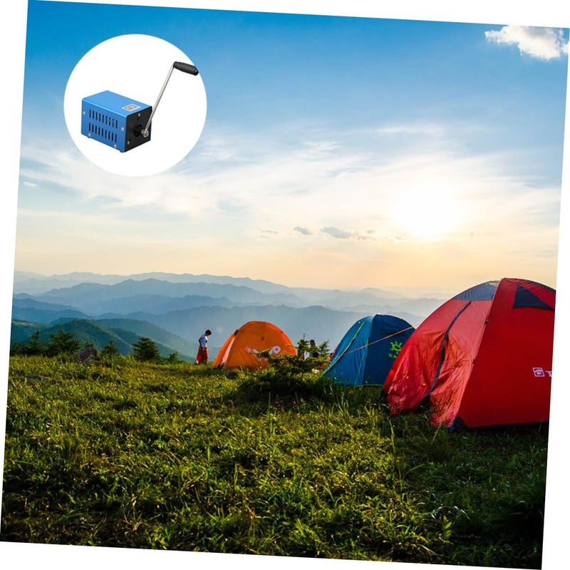 Mikikit Hand Crank Generator USB Power Supply for Camping Emergencies - Image 4