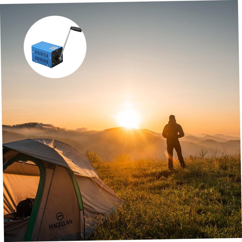 Mikikit Hand Crank Generator USB Power Supply for Camping Emergencies - Image 5