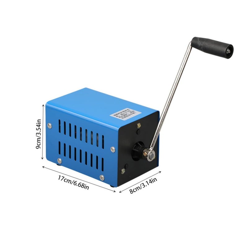 Mikikit Hand Crank Generator USB Power Supply for Camping Emergencies - Image 3