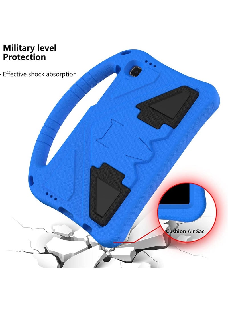 general Kids Cover Case for Galaxy Tab A7 (SM-T500 / SM-T505), Foldable Stand Handle Lightweight Child Case Cover - Image 4
