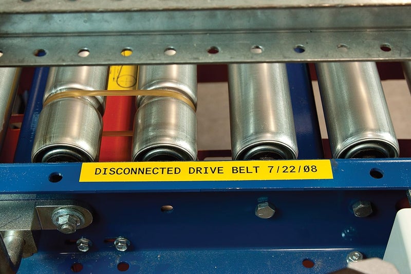 Brady Vinyl Label Tape - Black on Yellow, 19.05 mm x 6.40 m for BMP21 Series - Image 4