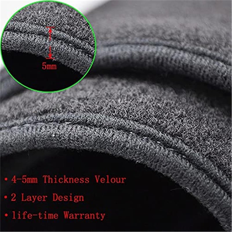 QASULER Car Dashboard Cover for Skoda Octavia A5 - Image 5