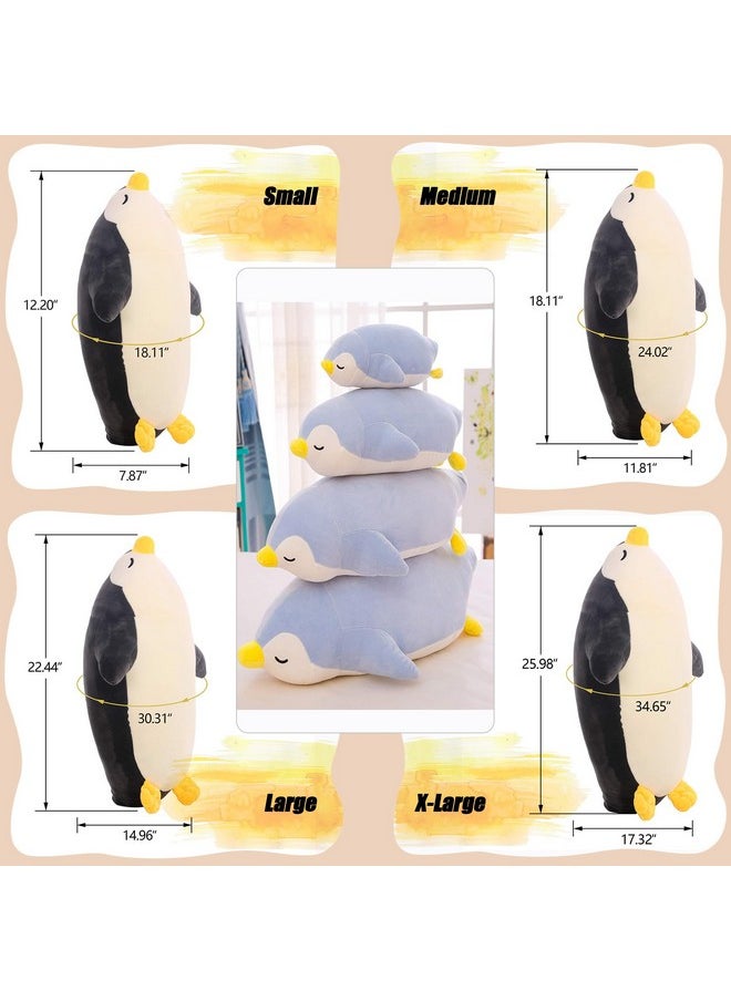 Penguin Stuffed Animals Bulk, Cute Penguin Plush Doll Play Toys For Kids Girls Boys Adults Birthday Xmas Halloween Present Adorable Soft Plushies, 12.20/18.11/22.44/25.98 Inchs, Blue, Black - pzsku/ZC74CA474FD6EEAFDAEA2Z/45/_/1722597048/e56d9391-4c06-42f3-a149-306cbab8374e