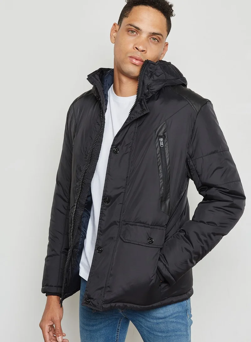 JACK & JONES Graf Hoodied Jacket
