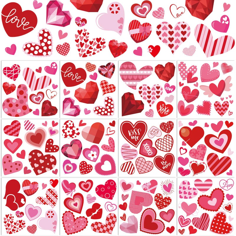 Whaline 12 Sheets Christmas Rub on Transfers Classic Watercolor Santa Snowman Gnome Transfer Stickers Winter Floral Bird Furniture Decals for Home Office Paper Wood DIY Crafts 59 x 59 Inch