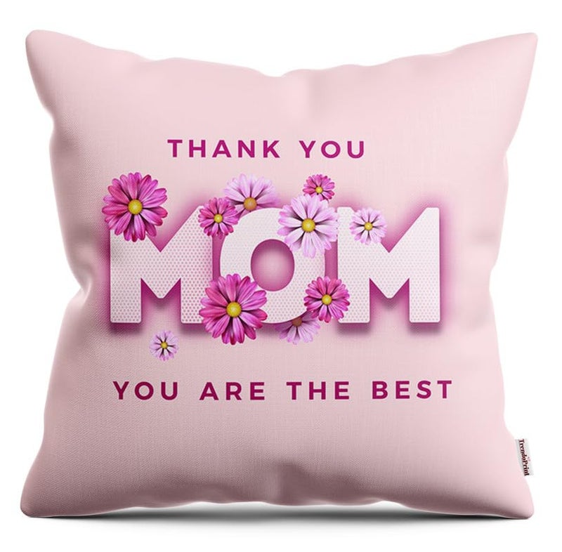 TrendoPrint Cushion Cover with Filler 12x12 inches | Greeting Card Gift Hamper for Mother's Day, Anniversary, Birthday & Any Occasion (DB41) - Image 3
