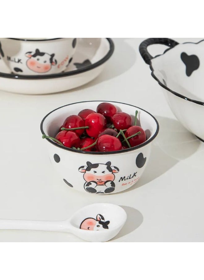 Generic - Multi-purpose porcelain cow bowls, medium size - Image 1