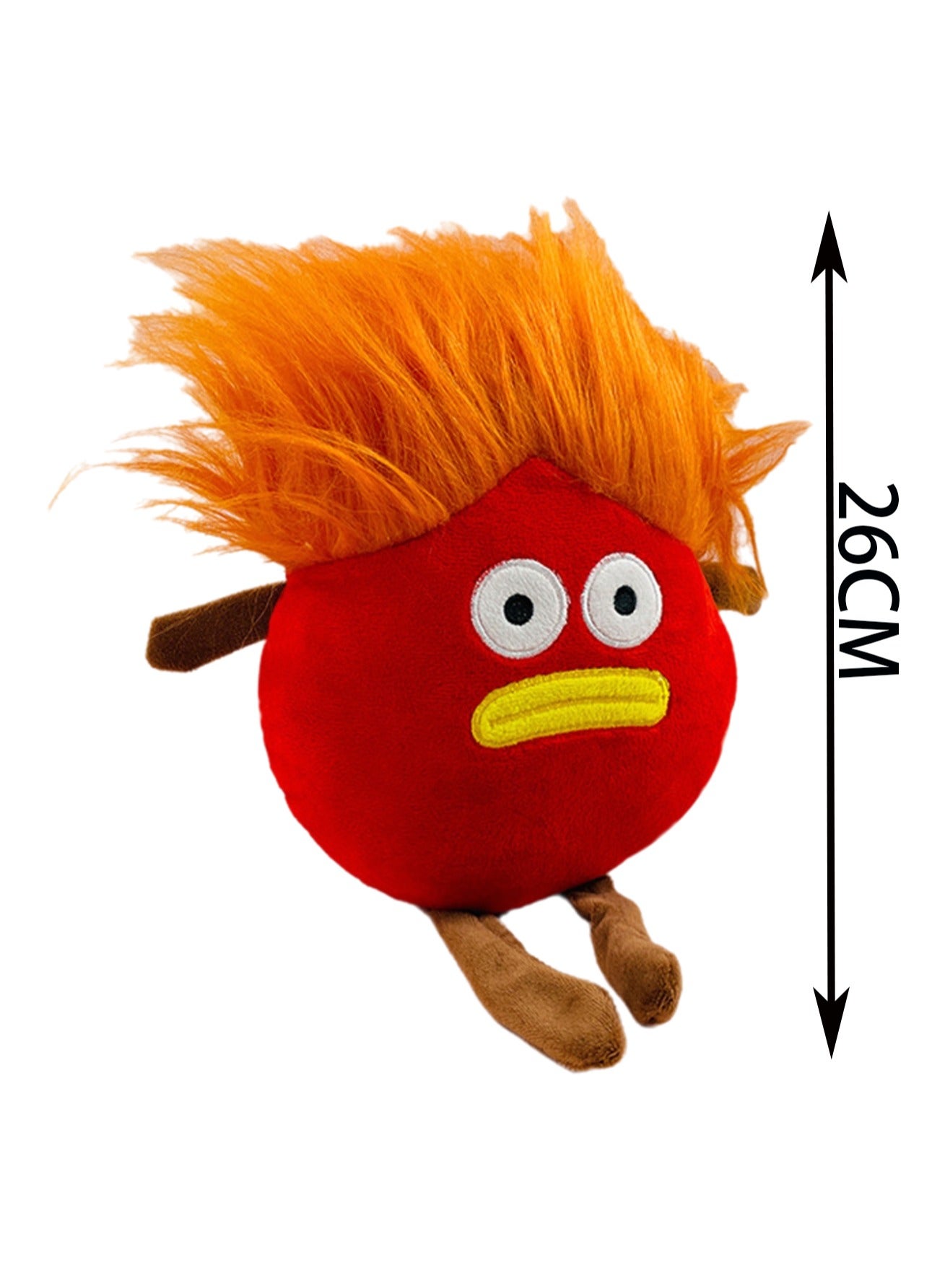 ぬいぐるみ・マスコット tomato Generic 26cm Fried Tomato Plush Toy Cute Fruit And Vegetable Doll