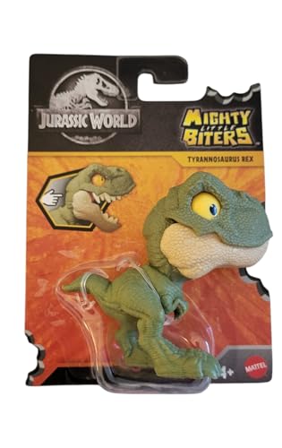 Jurassic World Mighty Little Biters Dinosaur Action Figure Tyrannosaurus Rex - Image 1